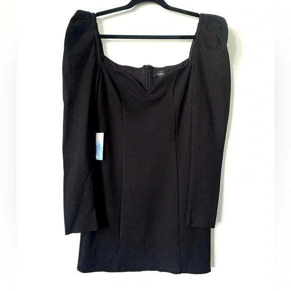 Revolve Majorelle Fleur Long Sleeve Mini Dress in Black - Size S - Picture 9 of 14